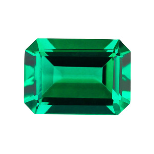 赞比亚培育祖母绿宝石组合 水热法实验室裸石圆形蛋形梨形正方心