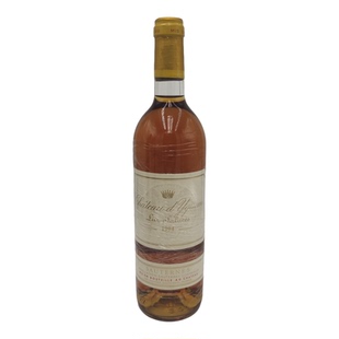 1994年滴金酒庄贵腐甜白葡萄酒法国苏玳一级庄