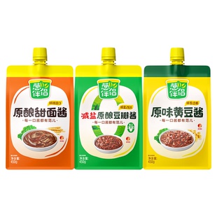 葱伴侣甜面酱拌饭面炒菜佐餐鲜香浓郁豆瓣酱东北大酱料家用黄豆酱