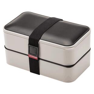 科罗恩便当盒双层饭盒上班族可微波炉加热保温日式可分格餐盒带饭