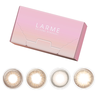 【临期断码特价，不支持退换]Larme硅水凝胶美瞳小直径双周抛