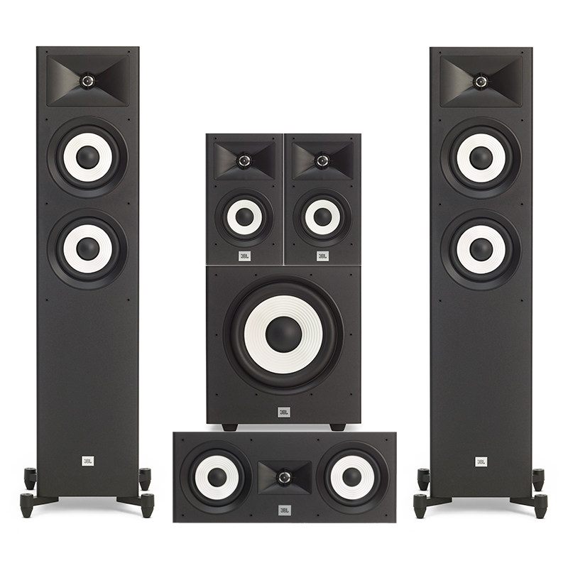 JBL STAGE 180 190/260/280 家庭影院5.1 7.1套装音响HiFi落地
