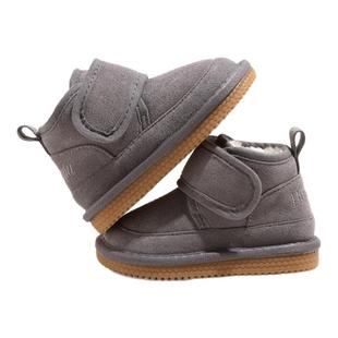 环球儿童雪地靴女童短靴大棉鞋2025冬季新款男童雪地棉鞋保暖靴子