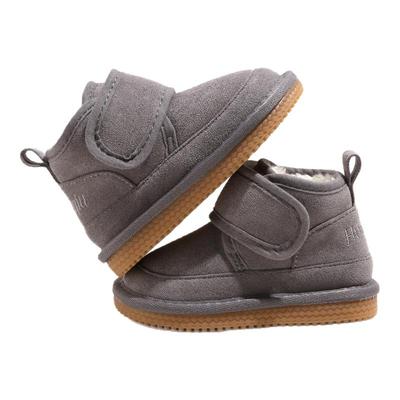 环球童鞋儿童冬季加绒保暖雪地靴