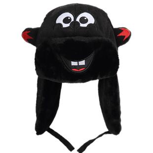 韩版潮流雷锋帽女冬季户外防风加厚骑车护耳帽男可爱东北防寒帽子