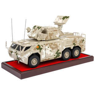 特尔博1:24红旗17模型 合金仿真红旗-17A防空导弹车系统摆件成品