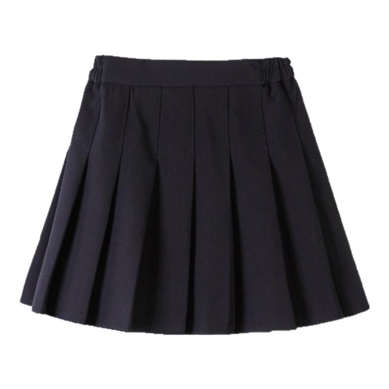 运动夏季半身裙百褶女童裙子休闲