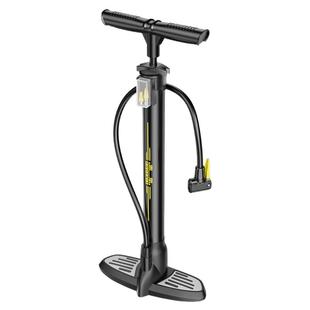 凤凰汽车专用打气筒家用通用新型高压自行车电动车带气压表充气泵