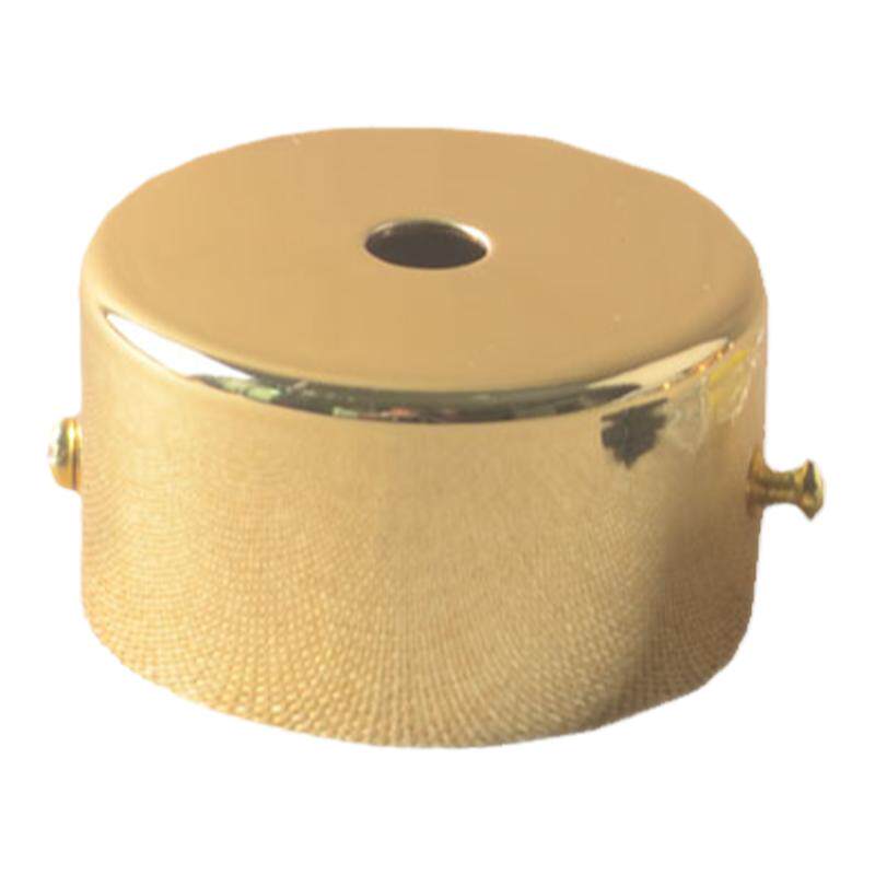 吊灯小号50mm60mm厚料吸顶盘改装圆形盒灯座射灯电镀烤漆灯具diy