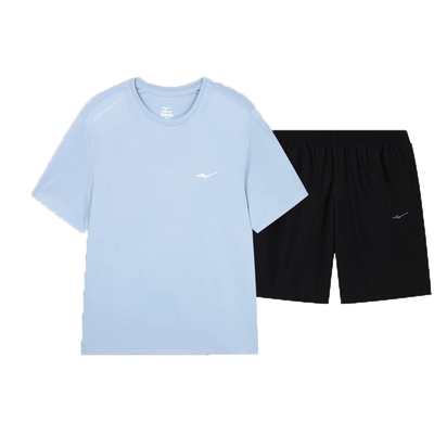 鸿星尔克运动套装亲肤冰丝速干