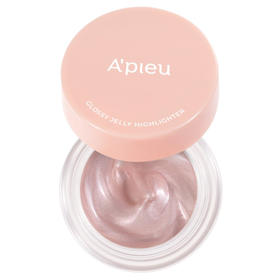 A'PIEU/奥馥果汁啫喱高光_贝壳浅粉红3.8g/一抹碎钻闪.立体嘭弹