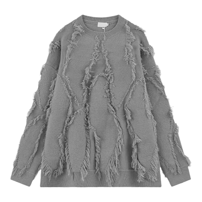 【限时优惠】流苏破坏毛衣秋