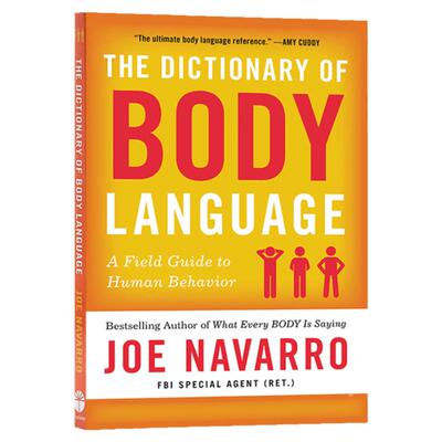 身体语言之书 英文原版 The Dictionary of Body Language 身体语言词典 前FBI特工乔纳瓦罗新作 Joe Navarro 英文版进口英语书籍