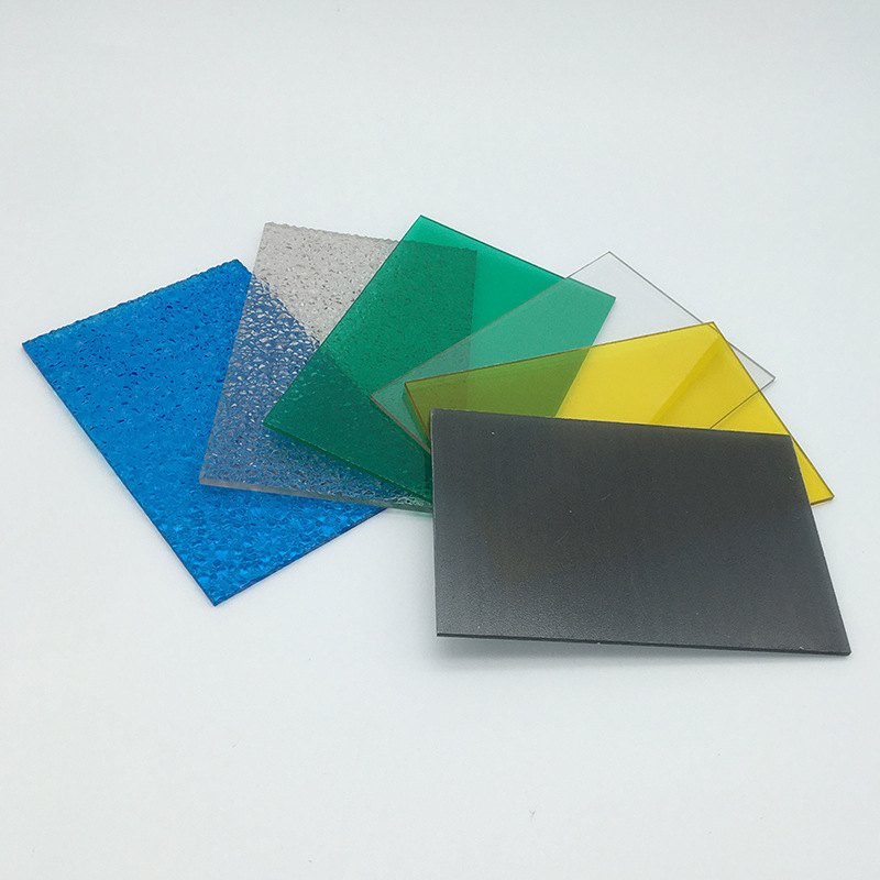 pc耐力板外贸出口透明阳光板雨棚透明pc阻燃耐力板定制耐力板板