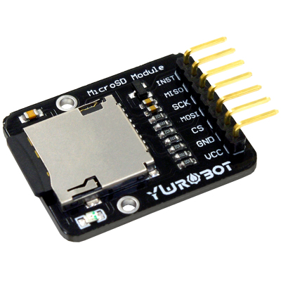 【YwRobot】适用于Arduino TF卡模块 MicroSD卡读写存储模块