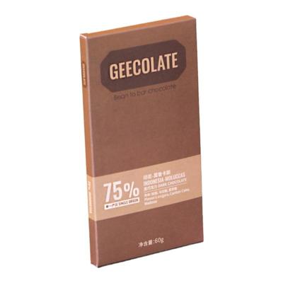 GEECOLATE印尼75%黑巧克力排块