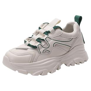 显瘦老爹鞋女春季ins爆款网红运动休闲鞋2025年新款超火厚底网鞋