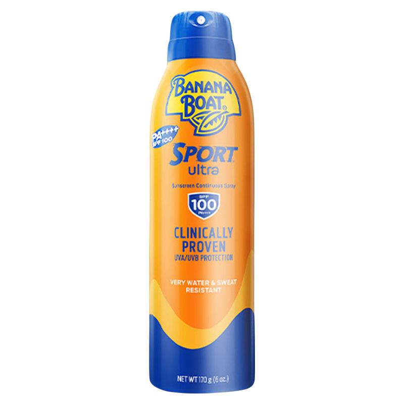 香蕉船SPF100高倍防晒霜喷雾户外运动专用防水套装