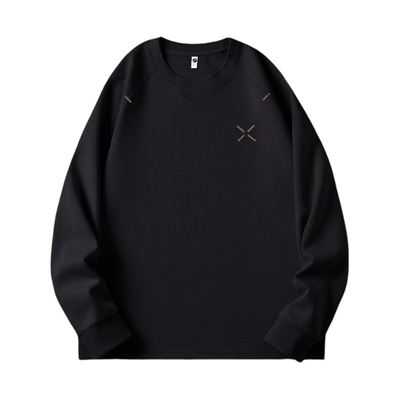 班尼路SK潮牌圆领卫衣男2025秋季