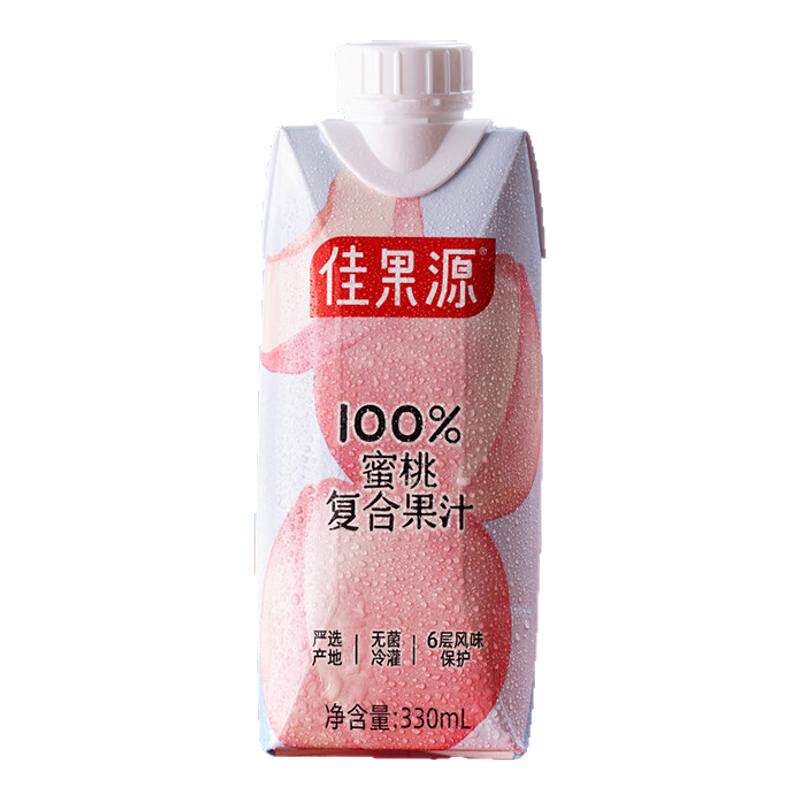 佳果源100%蜜桃复合果汁