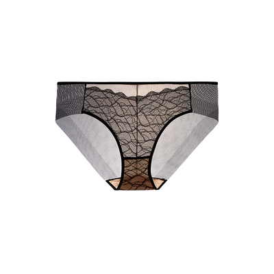 里性三角内裤中腰蕾丝内裤纯棉档