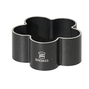 三能梅花型面包模具烘焙家用低糖磨具不沾烤面包慕斯圈4寸6寸蛋糕