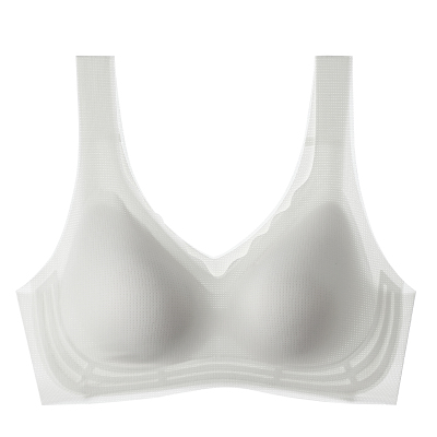 舒氧背心式光面透气薄款乳胶文胸