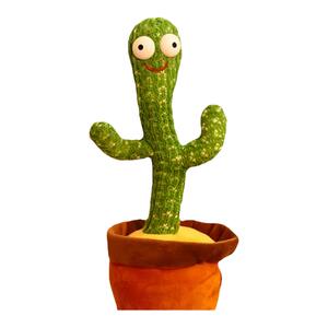 抖音爆款学说话唱歌跳舞复读婴儿宝宝男孩女孩扭扭仙人掌毛绒玩具