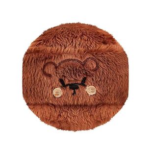 小熊曲奇长绒植绒散粉扑~不掉粉腮红干粉饼加厚柔软亲肤定妆工具