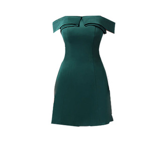 礼服裙女平时可穿性感夜店高贵气质优雅名媛短款小伴娘鱼尾连衣裙