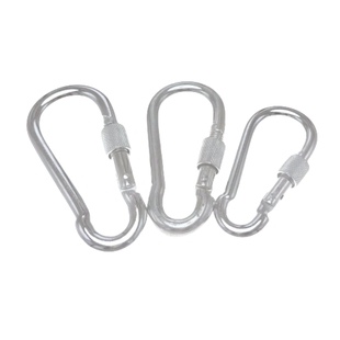 葫芦形8字快挂登山安全扣救生绳挂钩绳扣保险扣逃生弹簧扣保险扣