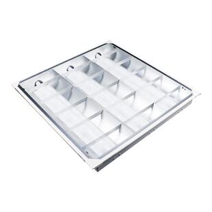 消防应急格栅灯600x600嵌入式明装自带蓄电池灯盘60x60t5t8应急灯