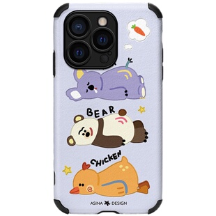 累了趴会-适用苹果17PRO手机壳iPhone14小羊皮15保护套max女款13可爱16全包防摔11新款xs网红plus xr卡通ip87