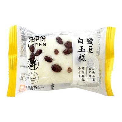 来伊份蜜豆白玉糕500g清甜软糯