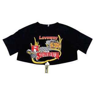 热辣超短jazz上衣夏季爵士跳舞穿搭短袖kpop舞蹈女团演出服装成人