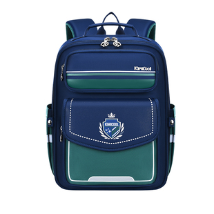 kimicool书包小学生女生一到六年级男生减负护脊kvg儿童双肩背包