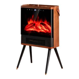 2025新款电暖气暖风机浴室取暖器家用加湿烤火壁炉仿真火焰热风机