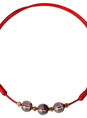 【普陀山官方】绿幽灵招财手链