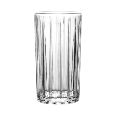 咖啡杯玻璃杯条纹复古美式水杯