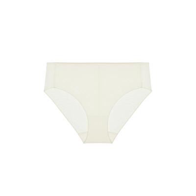 女士内裤单条装内外拼接中腰内裤