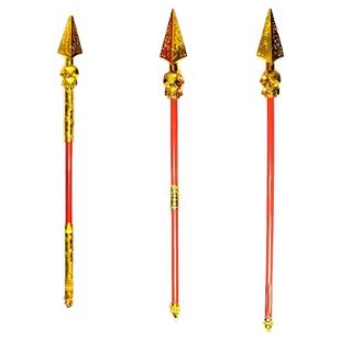 六一儿童节火尖枪玩具魔童降世cos哪吒红缨枪兵器模型乾坤圈男孩