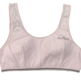 台湾心福正品少女内衣文胸卡通纯棉发育期小吊带单件儿童小背心