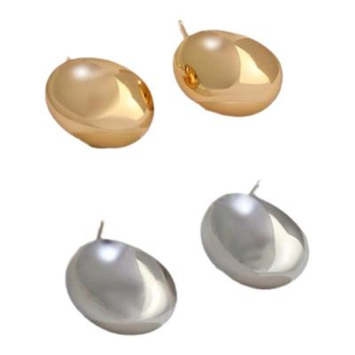 Color Sparkly 小众轻奢设计S925银简约小金豆耳钉高级感气质百搭