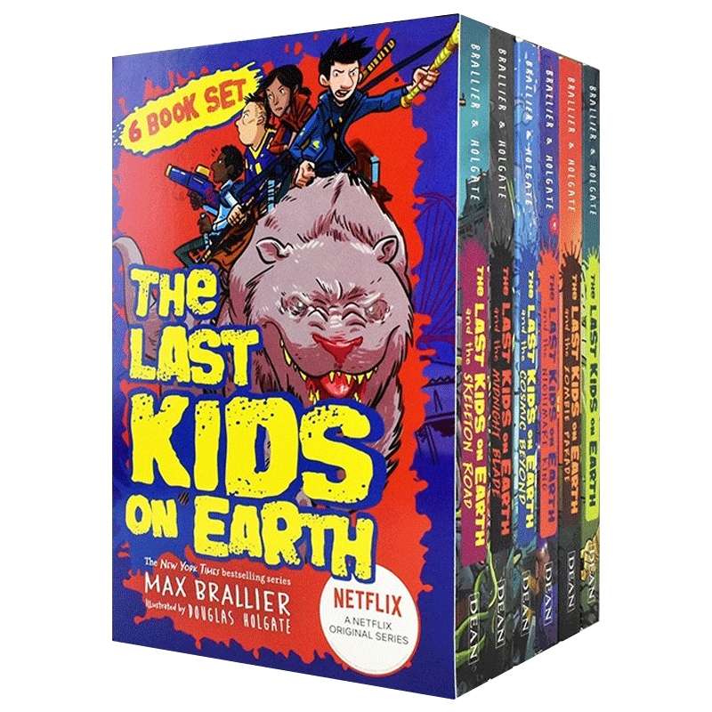 英文原版 The Last Kids On Earth 6 Book 地球上最后的孩子6册套装 英版 纽约时报畅销书 奇幻冒险 英文版儿童图书