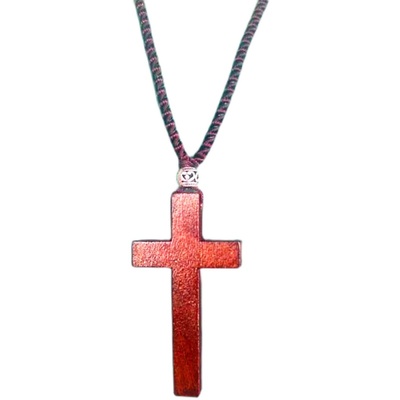 木制十字架吊坠车挂汽车后视镜挂件车载挂饰手工雕刻出入平安项链