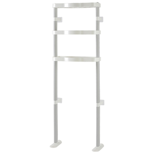 柏康卫生间马桶上方置物架落地浴室坐厕后空隙架洗澡洗手收纳架子