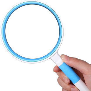 儿童放大镜高清高倍小学生幼儿园放大镜20倍维修学生用手持植物昆虫观察科学实验专用防摔老人阅读1000倍正品