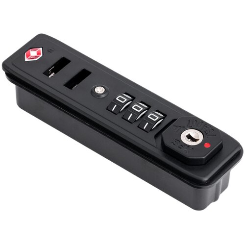 S052#拉杆箱行李箱锁配件密码锁皮箱旅行箱拉链锁XFGTSA007海关锁