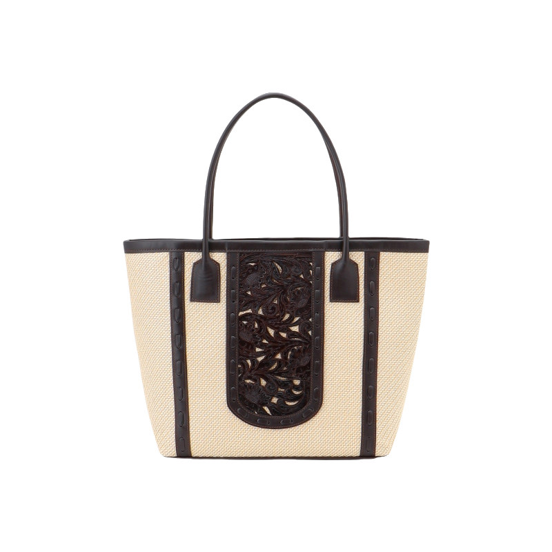 GRACE CONTINENTALJute-likeToteBag日本匠人手工手提包日系轻奢