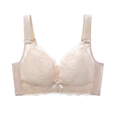 雅黛丽大胸显小内衣女全罩杯
